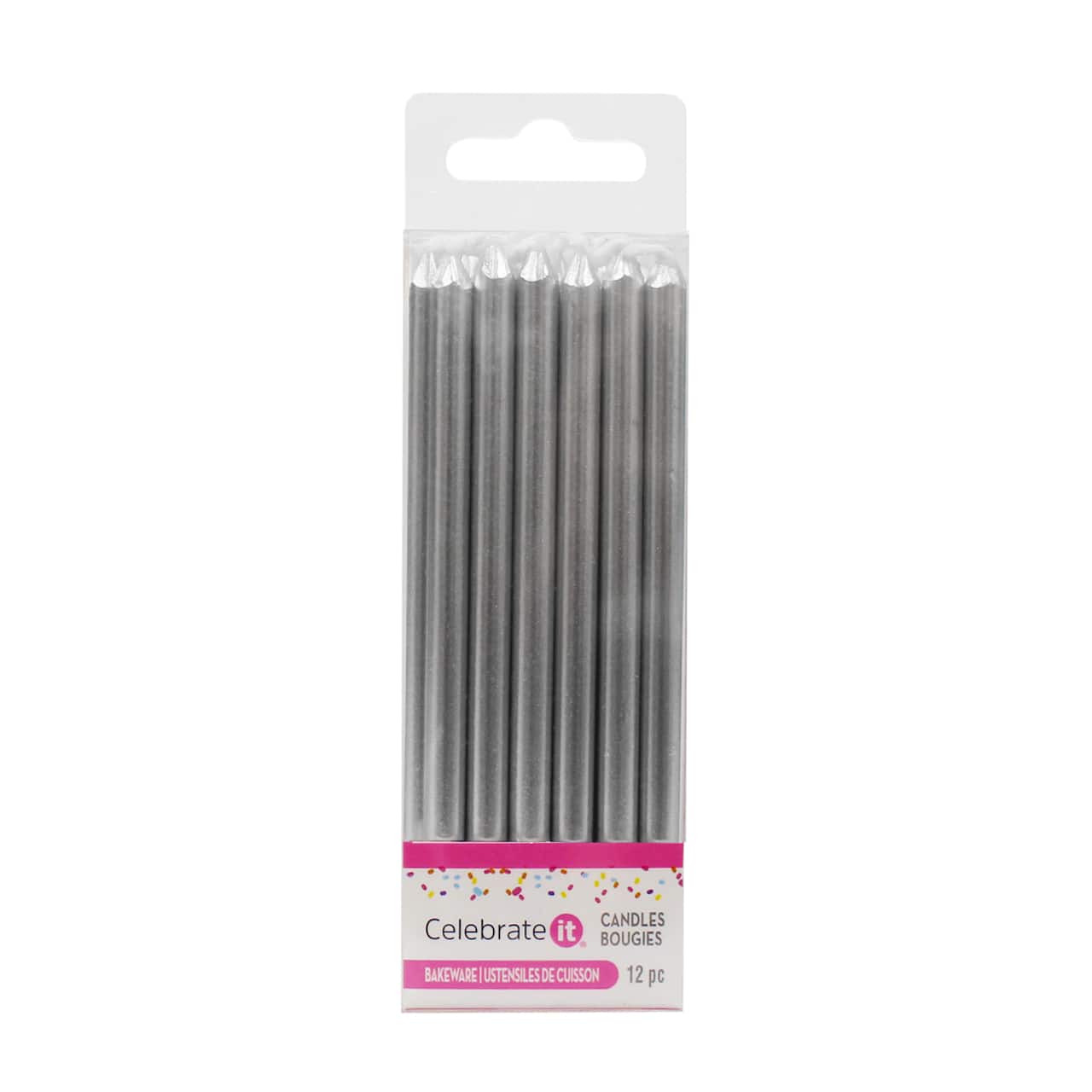 12 Packs: 12 ct. (144 total) Metallic Candles by Celebrate It®